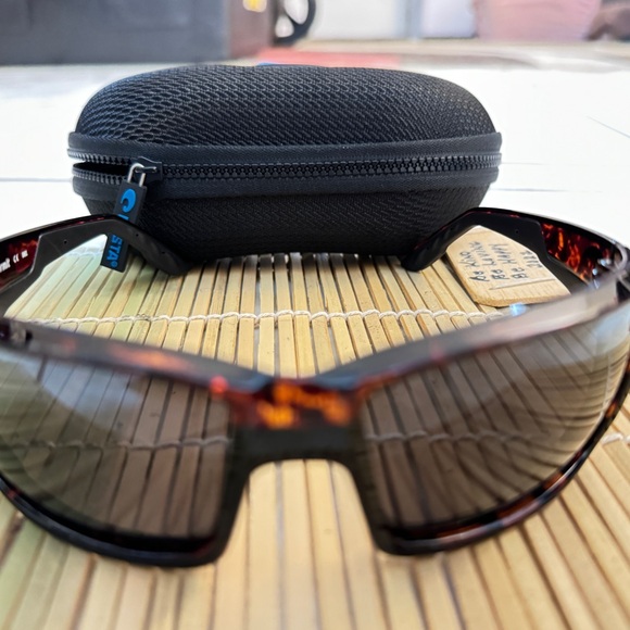 Costa Del Mar PERMIT Polarized Sunglasses|Tortoise/Carbon HI Definition NWT - Picture 4 of 16